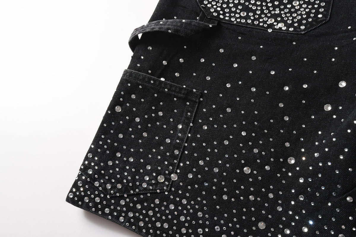 PURPLE Shorts Crystals 5099