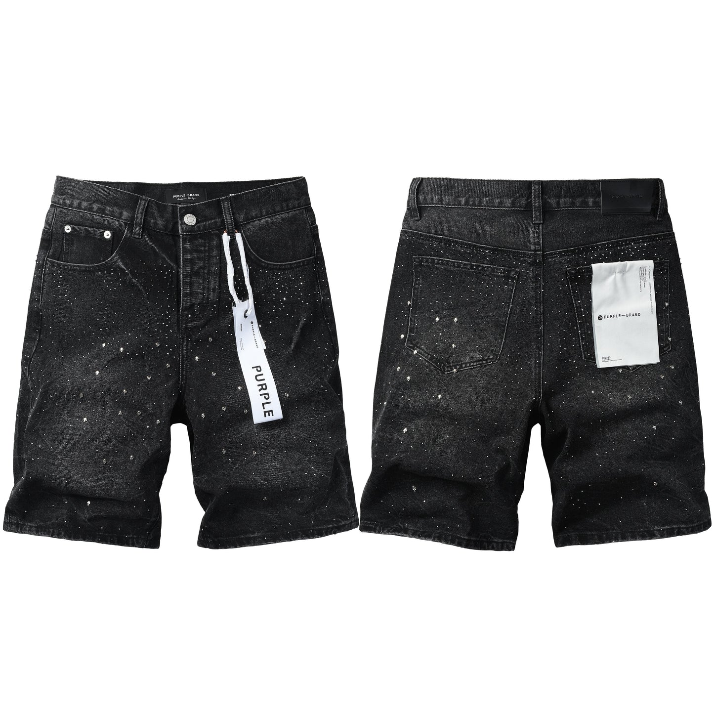 PURPLE Shorts Crystals 5110
