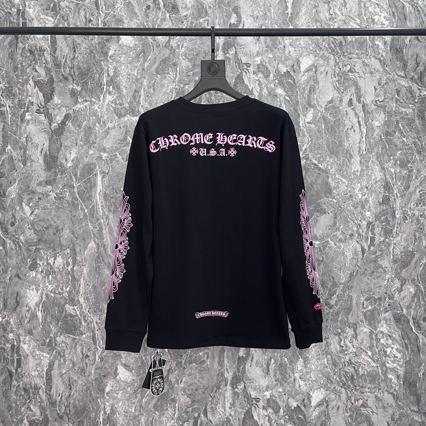 Chrome Hearts Men's Long-Sleeve T-shirt Sweatshirt K8019