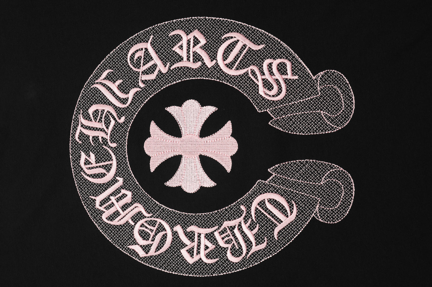 Chrome Hearts Classic Horseshoe Logo Embroidered T-shirt TB32