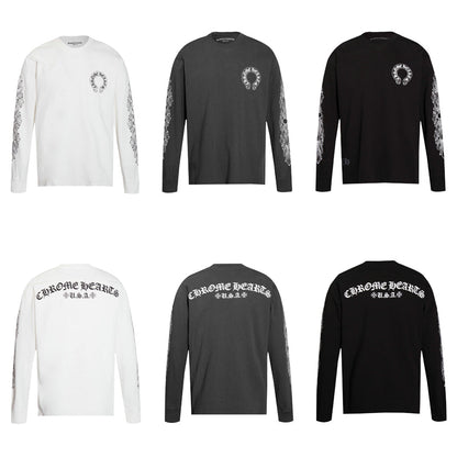 Chrome Hearts Men's Long-Sleeve T-shirt Sweatshirt K8005