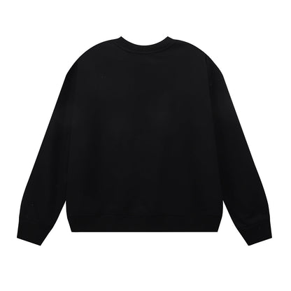 Purple  Men's Long-Sleeve T-shirt Sweatshirt 1156