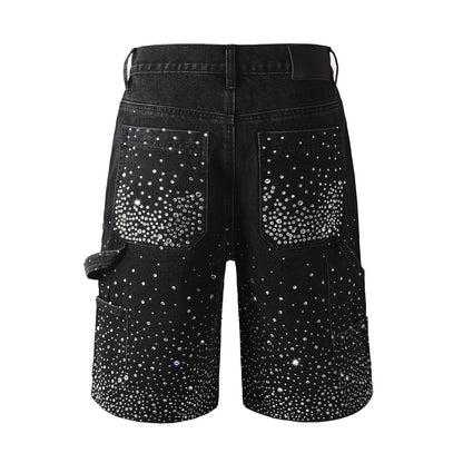 PURPLE Shorts Crystals 5099