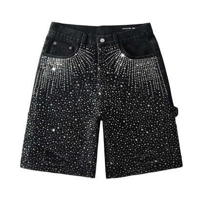 PURPLE Shorts Crystals 5099