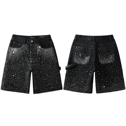 PURPLE Shorts Crystals 5099