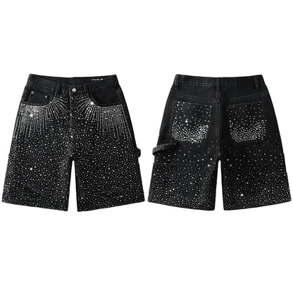PURPLE Shorts Crystals 5099