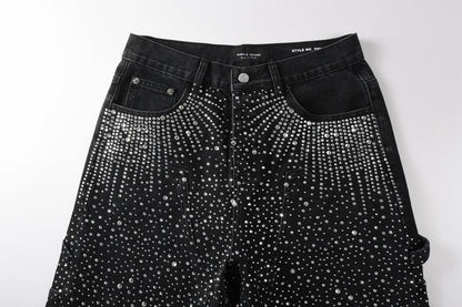 PURPLE Shorts Crystals 5099