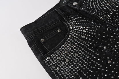 PURPLE Shorts Crystals 5099