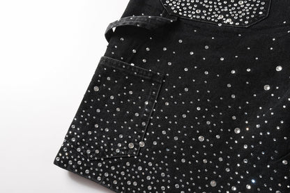 PURPLE Shorts Crystals 5099