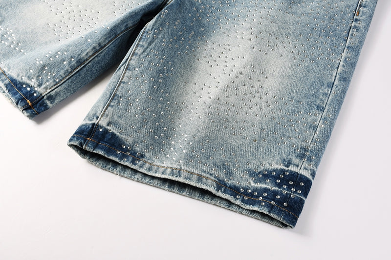 PURPLE Shorts Crystals 5109