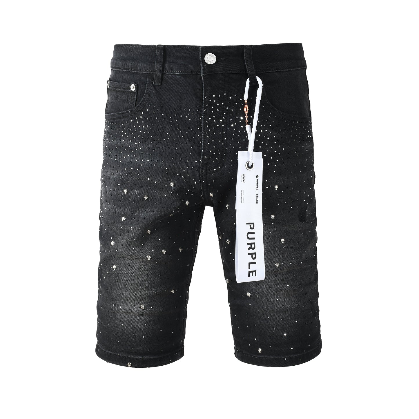 PURPLE Shorts Crystals 5106