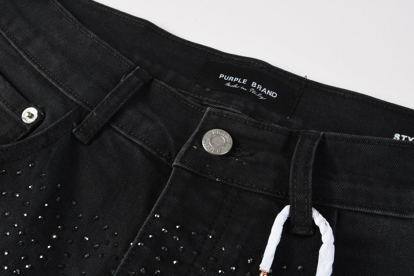 PURPLE Shorts Crystals 5106