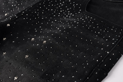 PURPLE Shorts Crystals 5106