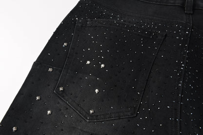 PURPLE Shorts Crystals 5106