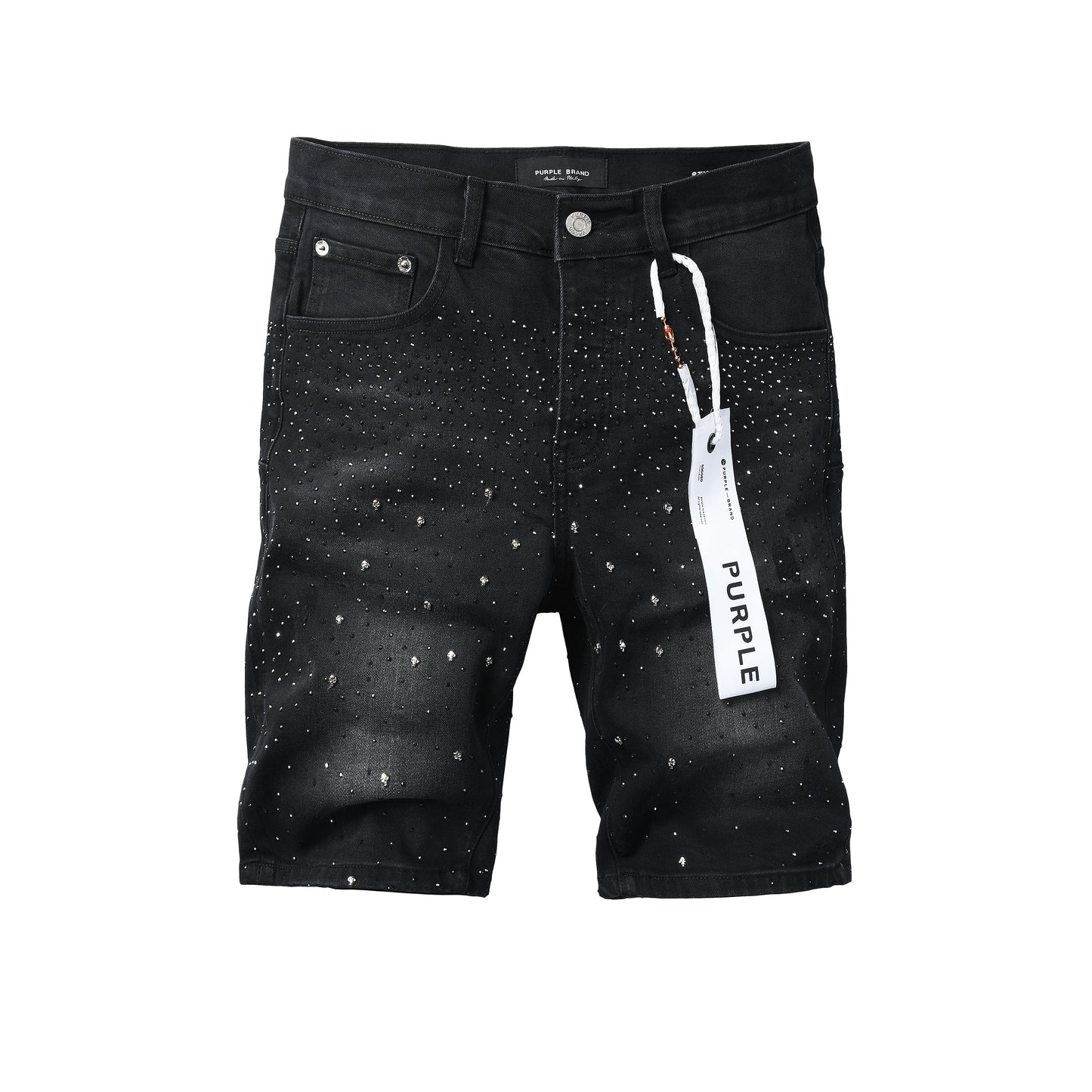 PURPLE Shorts Crystals 5106
