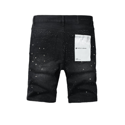 PURPLE Shorts Crystals 5106