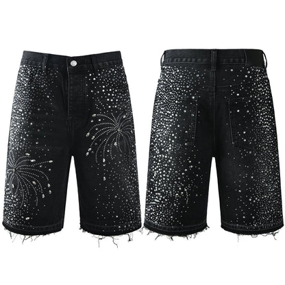 PURPLE Shorts Crystals 5103