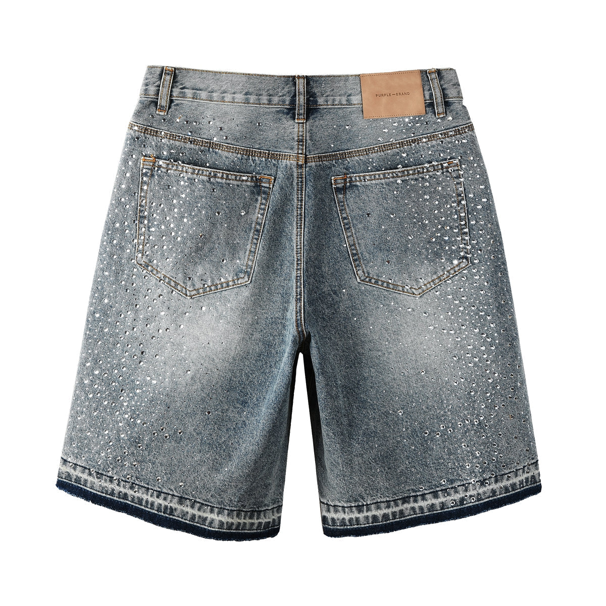 PURPLE Shorts Crystals 5102