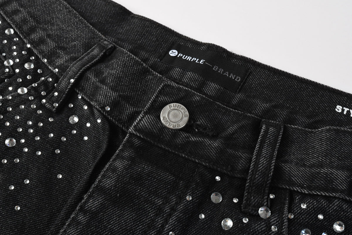 PURPLE Shorts Crystals 5103