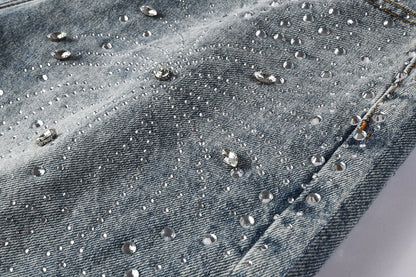PURPLE Shorts Crystals 5102
