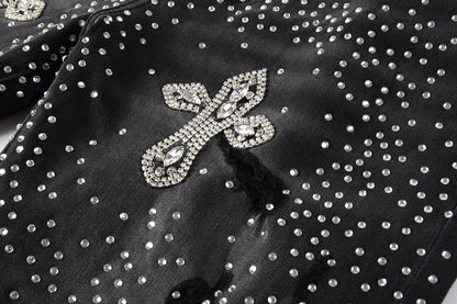 PURPLE Shorts Crystals 5111