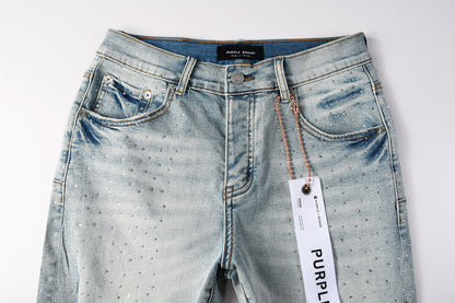 PURPLE Shorts Crystals 5113