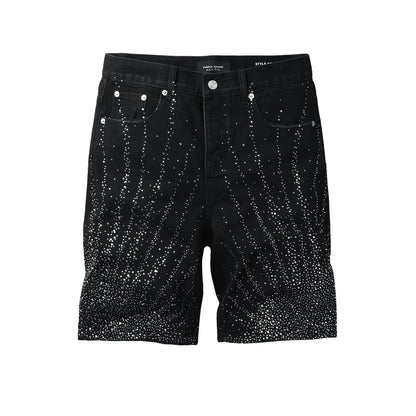 PURPLE Shorts Crystals 5115