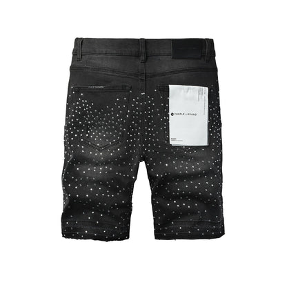 PURPLE Shorts Crystals 5111