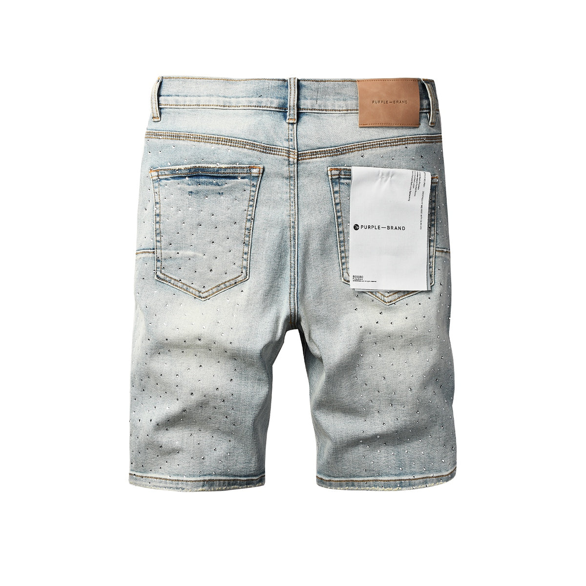 PURPLE Shorts Crystals 5113