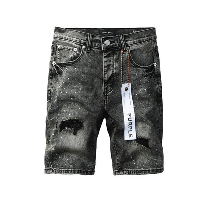 PURPLE Shorts Crystals 5112