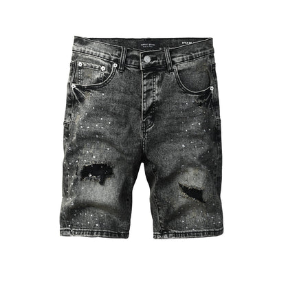 PURPLE Shorts Crystals 5112