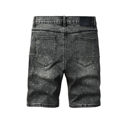 PURPLE Shorts Crystals 5112