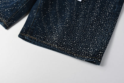PURPLE Shorts Crystals 5114