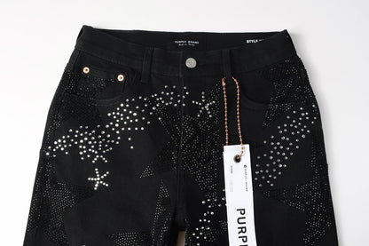 PURPLE Shorts Crystals 5117