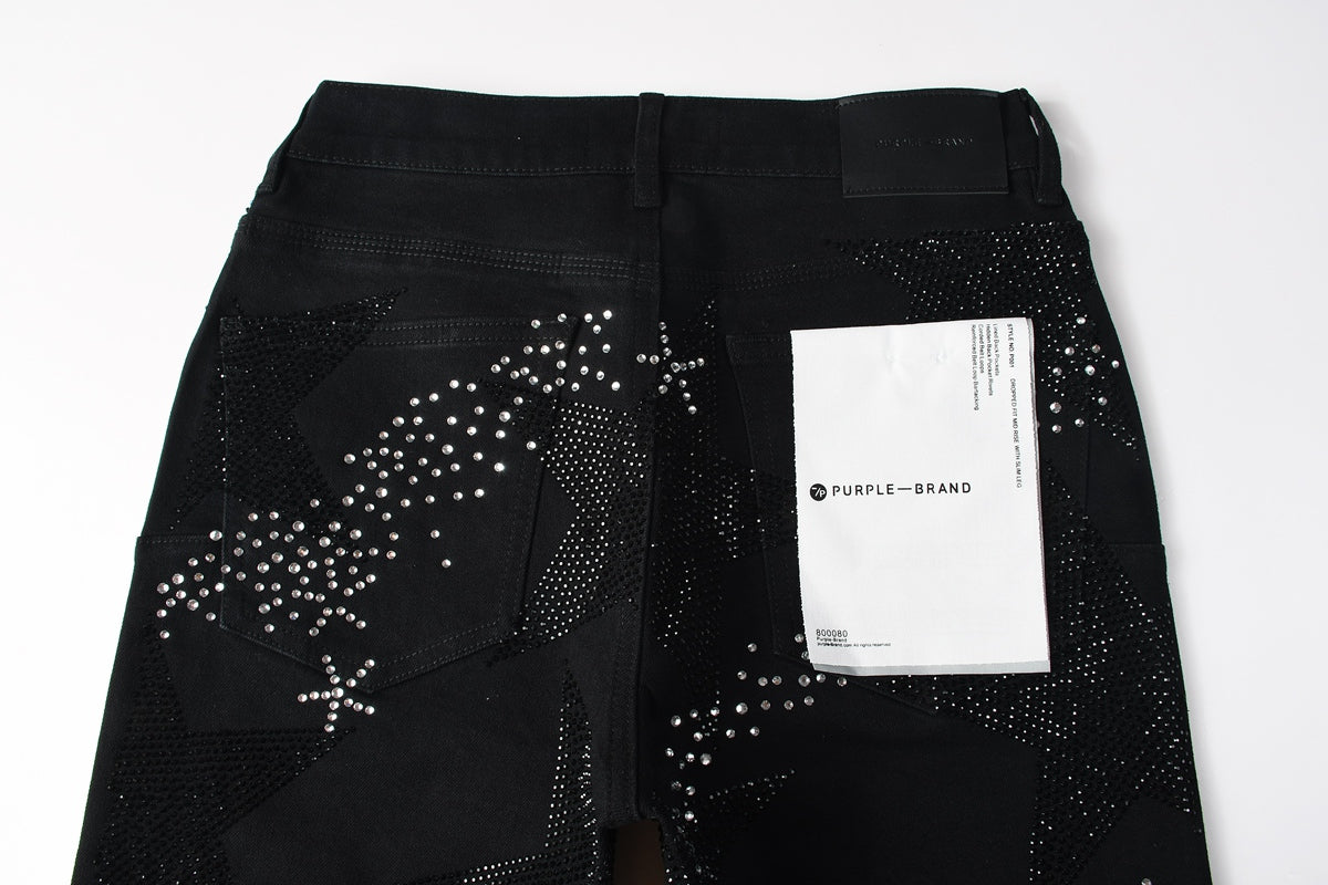 PURPLE Shorts Crystals 5117