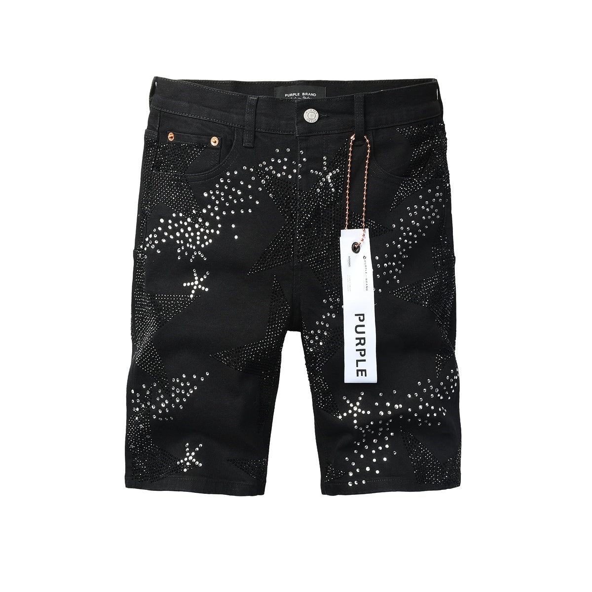 PURPLE Shorts Crystals 5117