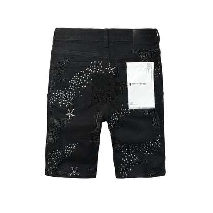 PURPLE Shorts Crystals 5117