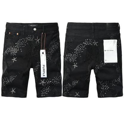 PURPLE Shorts Crystals 5117
