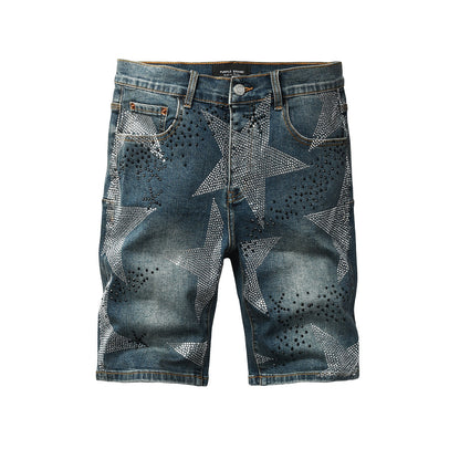 PURPLE Shorts Crystals 5116