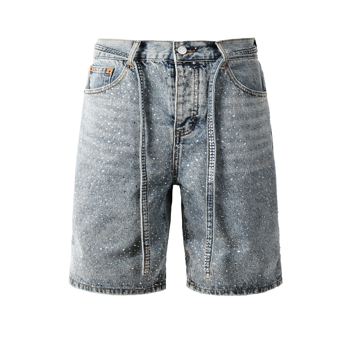 PURPLE Shorts Crystals 5096
