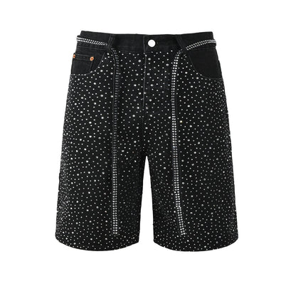 PURPLE Shorts Crystals 5095