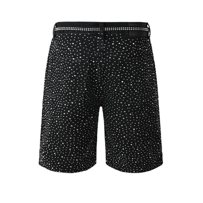 PURPLE Shorts Crystals 5095