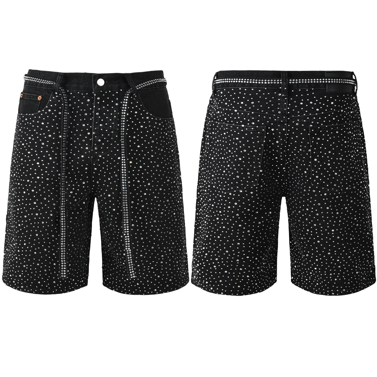 PURPLE Shorts Crystals 5095