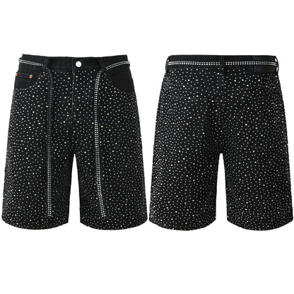 PURPLE Shorts Crystals 5095