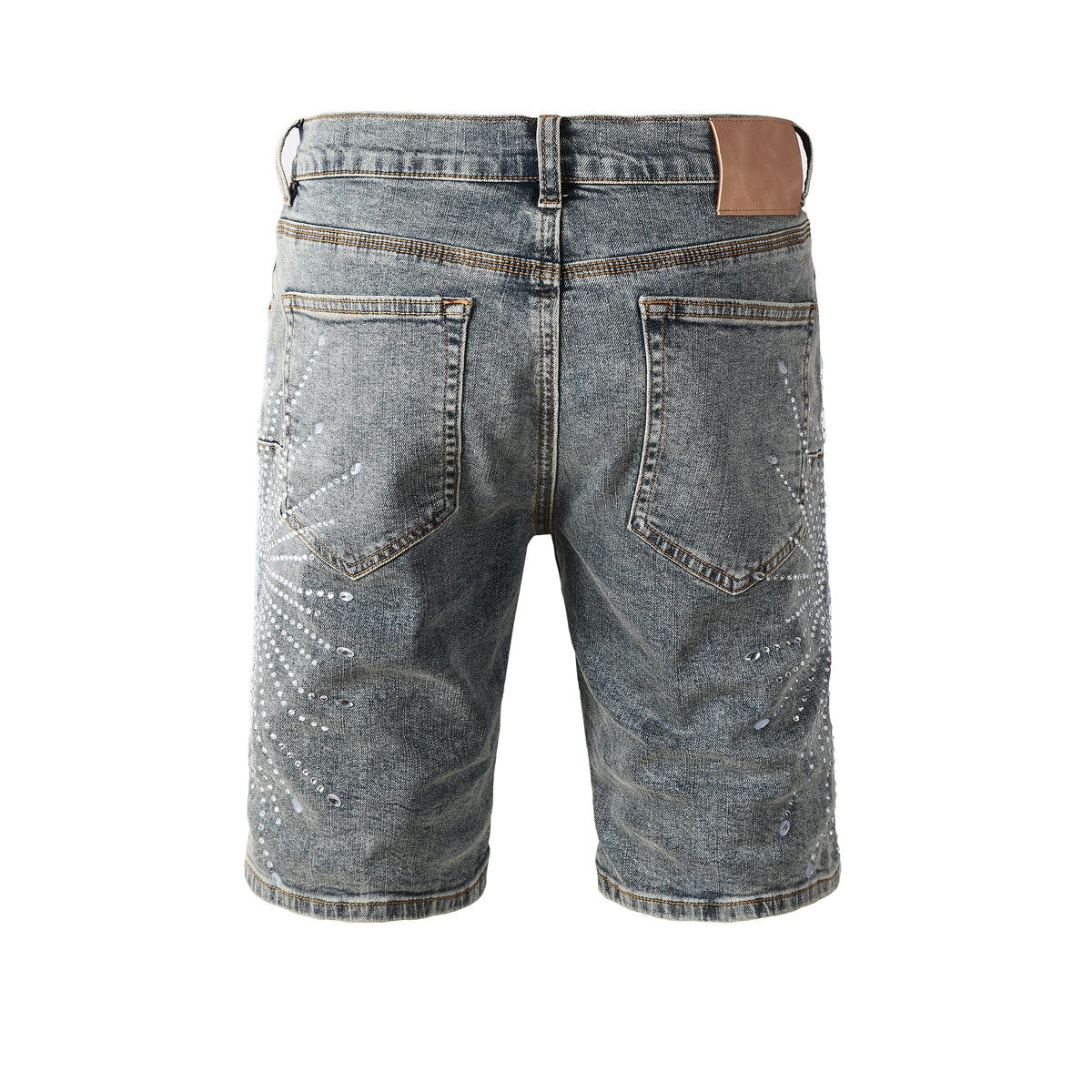 PURPLE Shorts Crystals 5093