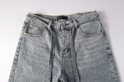 PURPLE Shorts Crystals 5096