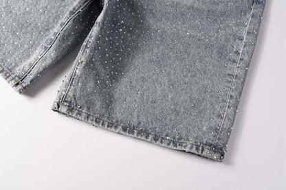 PURPLE Shorts Crystals 5096