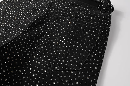 PURPLE Shorts Crystals 5095