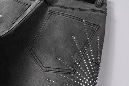 PURPLE Shorts Crystals 5094