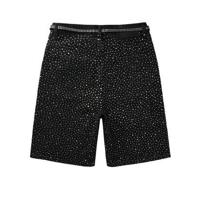 PURPLE Shorts Crystals 5095